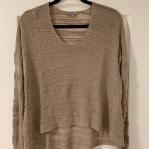 Helmut Lang open knit sweater